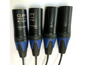 4 Matched Clippy XLR EM172 Microphone, Type B