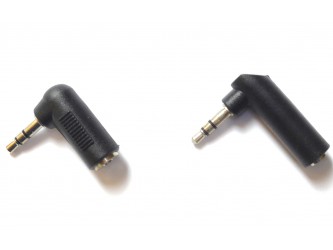 3.5mm Right-Angle Adaptor, Stereo