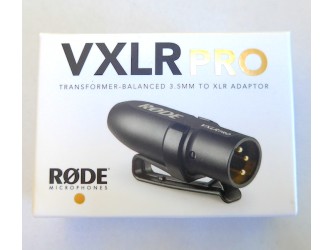 Rode VXLR  3.5 mm to XLR Adapter with Power Converter