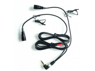 Clippy EM272 Stereo Right Angle Plug with Type B Clips and Enclosure