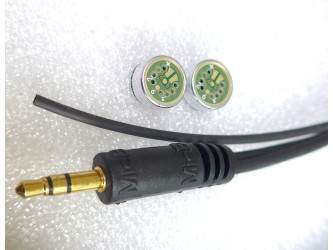 DIY Stereo Microphone Kit of Parts with Primo EM264 capsules
