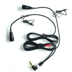 Field Recording Kit with Stereo Clippy Microphones 3.5 mm