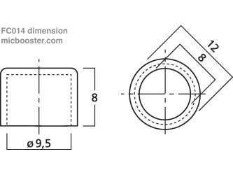 Sleeve Holder dimensions