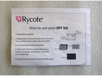 Rycote DIY Windjammer Kit Instruction