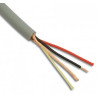 Mic Cable, 4.6 mm, Grey, per metre