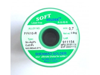 Soldering Wire Lead Free 0.7mm , 2m, 5g