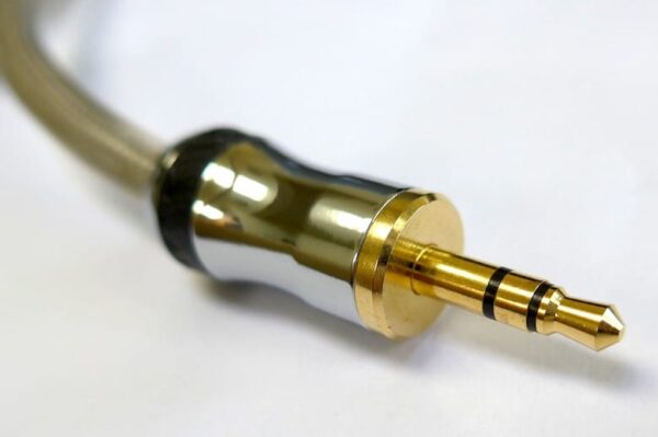 Philips 3.5mm Plug to Plug Lead, Gold, Stereo 1.5m