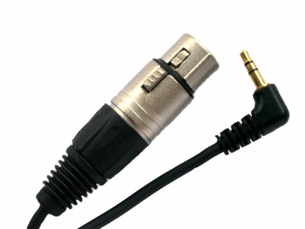 3 pin female XLR to 3.5mm plug