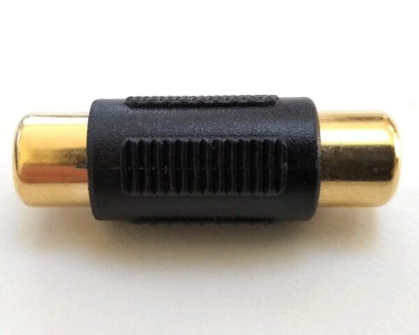 Phono socket to Phono Socket Adaptor.