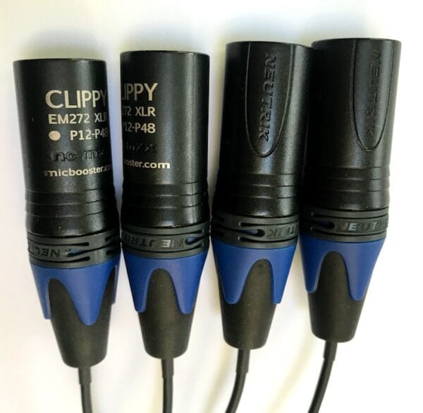 4 Matched Clippy XLR EM172 Microphone, Type B