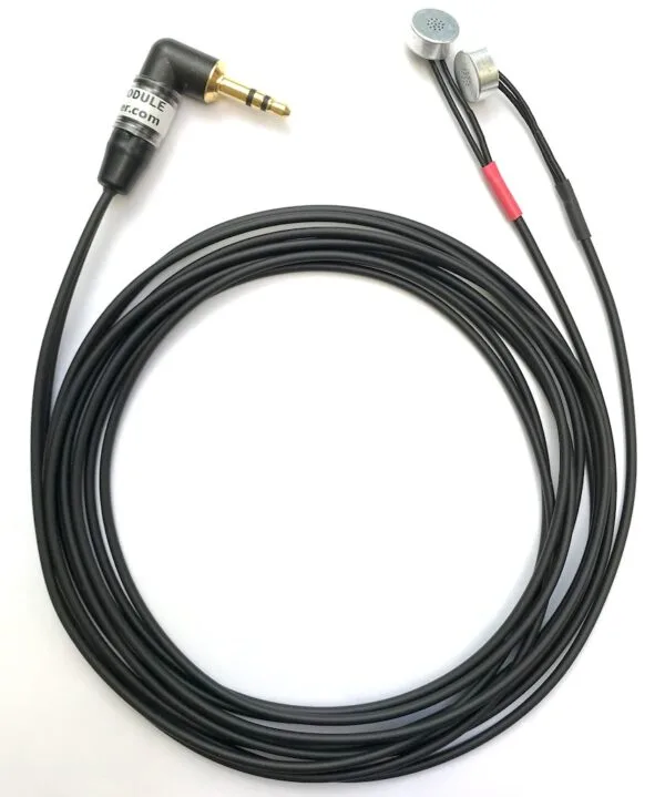 Stereo Primo EM172 module, 3.5 mm right angle plug, 1.5 m Mogami thin cable