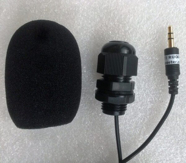 Rugged Mount Windshield by Monacor (Microphone is not included)