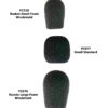 Clippy Foam Windshields (single)