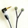 Mono Dual EM272 to 3.5 mm with 1.5 m Mogami cable and 3.5 mm right angle plug