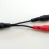 3.5mm Stereo Jack Socket to 2x Phono (RCA) Plugs Adaptor Lead