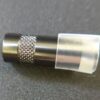 Clear Heatshrink Tubing 9.5mm on 3.5 mm Stereo Jack Plug