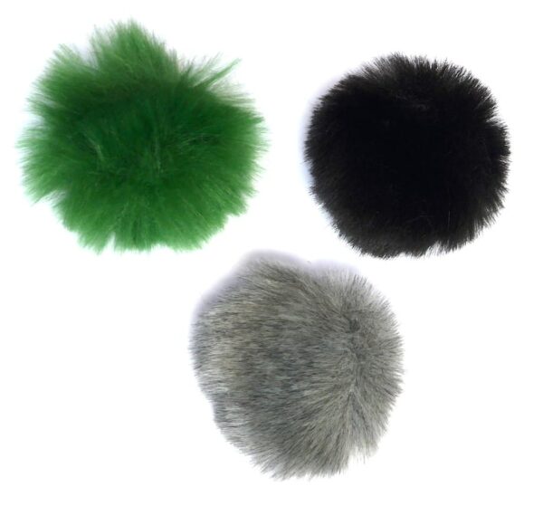Rycote Windjammer: Black, Grey and Green