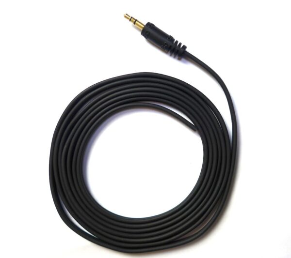 1.9 metre screened cable with 3.5mm plug
