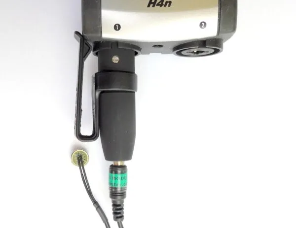 Primo EM264 Cardioid Mono module to Zoom H4n via RODE VXLR+