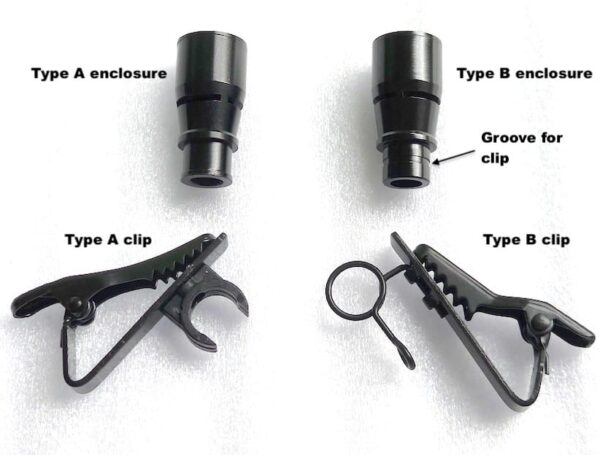 Type B Clippy Enclosure & Spare Clip (Clip is not included)