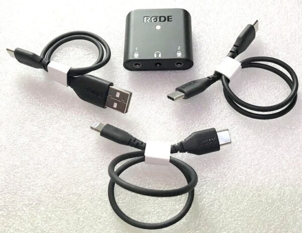 RODE AI-Micro with 2 matched Mono Clippy Microphones for iPhone and Android