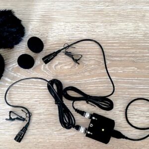 RODE AI-Micro with 2 stereo matched Clippy Microphones for iPhone and Android
