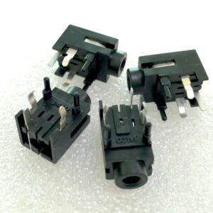 Stereo Unswitched Horiz Socket