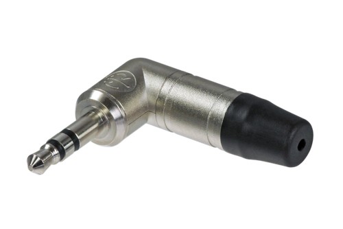 NEUTRIK NTP3RC-B 3.5mm 3-pole right-angled plug, black