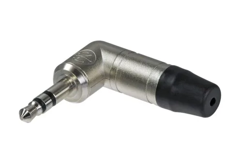 NEUTRIK NTP3RC-B 3.5mm 3-pole right-angled plug, black