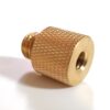 1/4" female to 3/8" male thread adapter