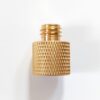 1/4" female to 3/8" male thread adapter