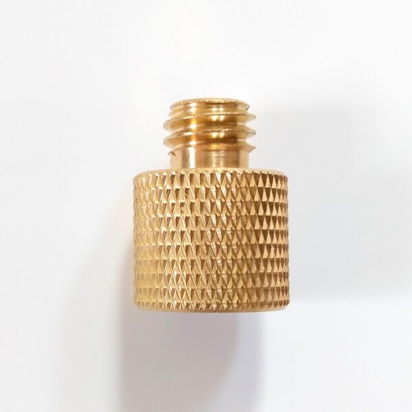 1/4" female to 3/8" male thread adapter
