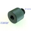 1/4" female to 3/8" male thread adapter