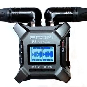 Right Angle Pluggy XLR EM272-Z1(Zoom F3 is not included)