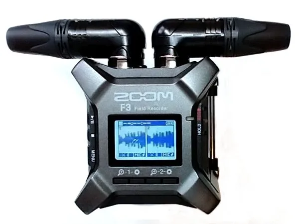 Right Angle Pluggy XLR EM272-Z1(Zoom F3 is not included)