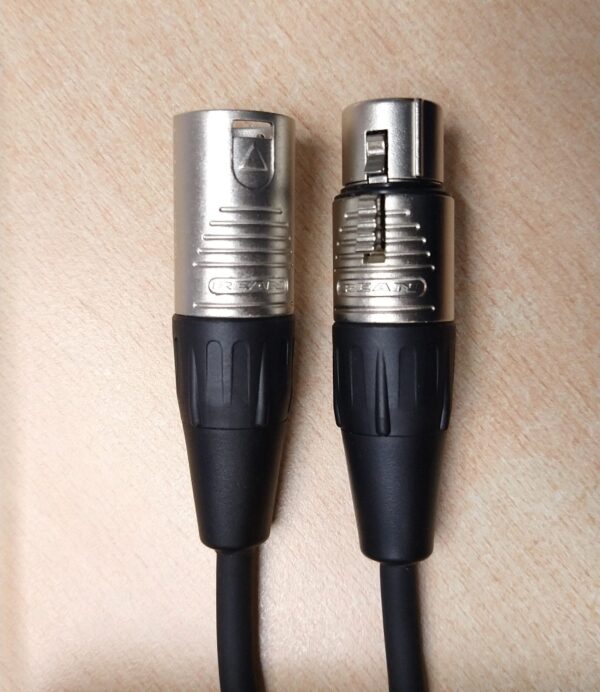 XLR Male to Female, microphone cables