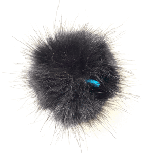 Radius Puffer Urchin for Clippy (Single) - Fur Windshield - Black